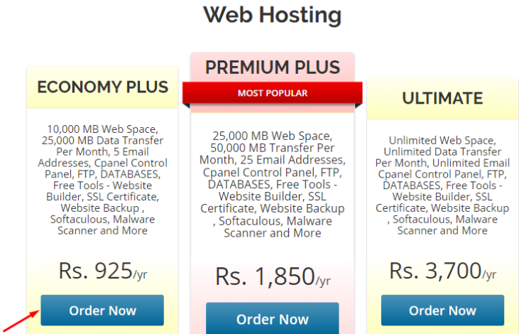 web hosting