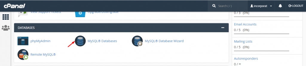 MYSQL databases